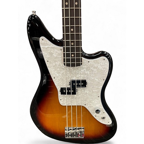 Used Fender 2024 Fender Limited-Edition Mark Hoppus Jaguar Bass Guitar 3 2 Color Sunburst Electric Bass Guitar