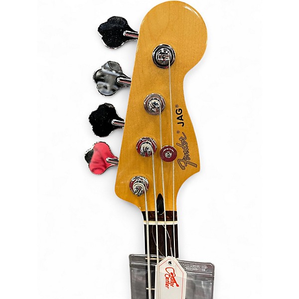 Used Fender 2024 Fender Limited-Edition Mark Hoppus Jaguar Bass Guitar 3 2 Color Sunburst Electric Bass Guitar