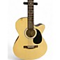 Used Fender FA135CE Concert Natural Acoustic Electric Guitar