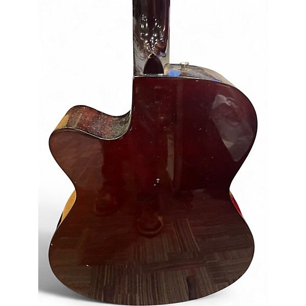 Used Fender FA135CE Concert Natural Acoustic Electric Guitar