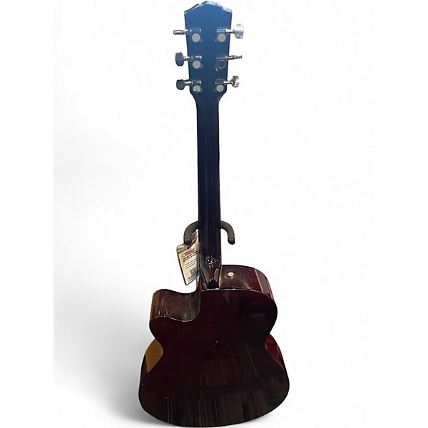 Used Fender FA135CE Concert Natural Acoustic Electric Guitar