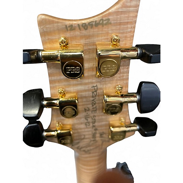 Used PRS Private Stock 513 Semi Hollow Caribbean Turquoise Hollow Body Electric Guitar