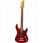 Used Samick S-Style Trans Red Solid Body Electric Guitar thumbnail