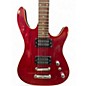 Used Samick S-Style Trans Red Solid Body Electric Guitar
