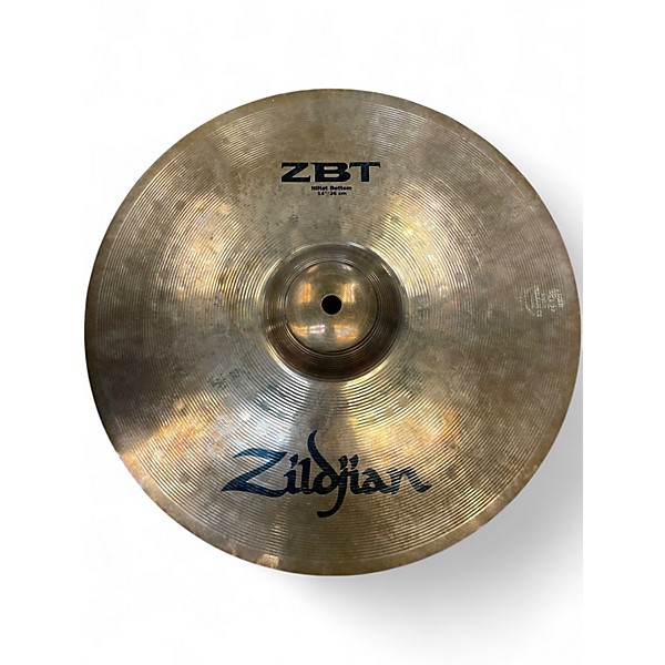 Used Zildjian 14in ZBT Hi Hat Pair Cymbal