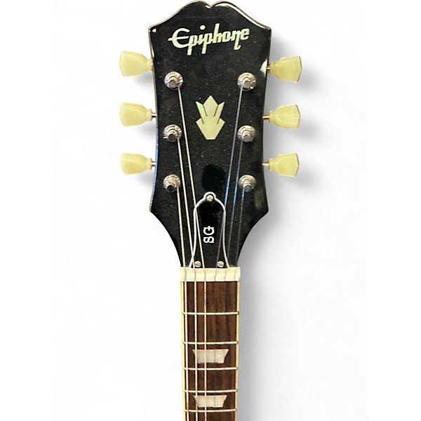 Used Epiphone SG Standard Gold Solid Body Electric Guitar