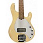 Used Sterling by Music Man StingRay 5 Vintage White Electric Bass Guitar
