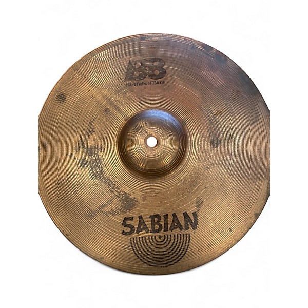 Used SABIAN 14in B8 Pro Hi Hat Pair Cymbal