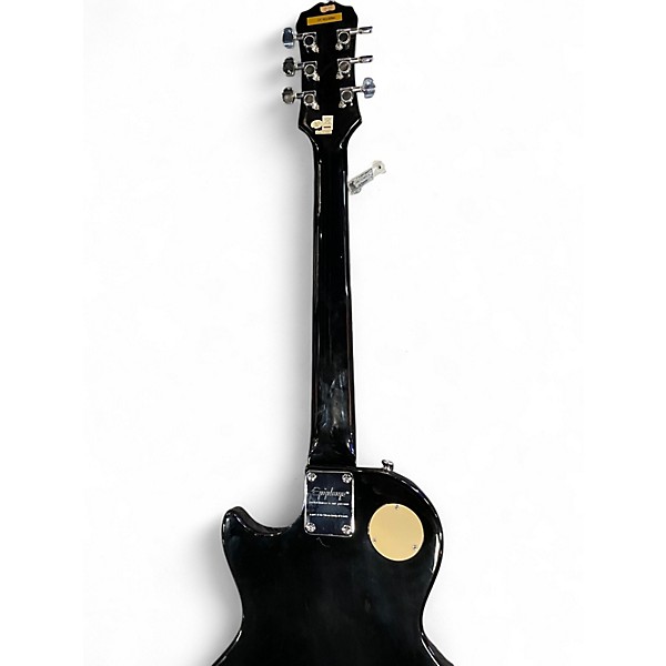 Used Epiphone Les Paul 100 Bolt On Ebony Solid Body Electric Guitar