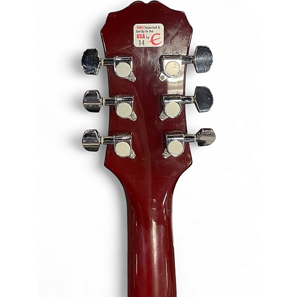 Used Epiphone Les Paul 100 Bolt On Cherry Sunburst Solid Body Electric Guitar