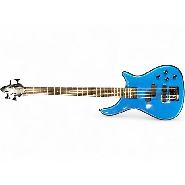 Used Rogue LX200B Series III Metallic Blue Electric Bass Guitar
