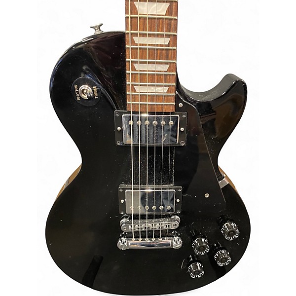 Used Gibson Les Paul Studio Black Solid Body Electric Guitar