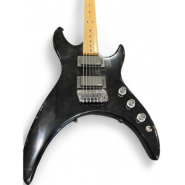 Vintage 1980s Peavey Mystic Black Solid Body Electric Guitar