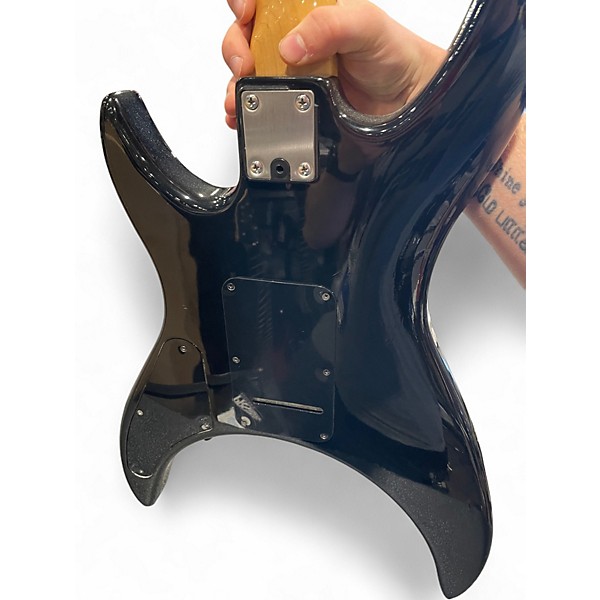 Vintage 1980s Peavey Mystic Black Solid Body Electric Guitar