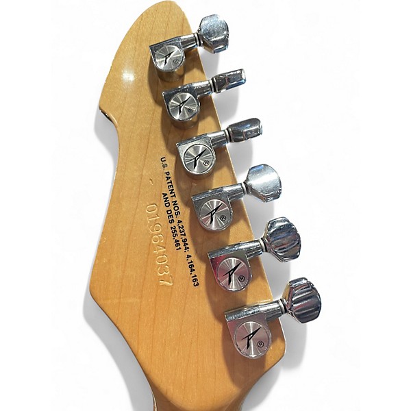 Vintage 1980s Peavey Mystic Black Solid Body Electric Guitar