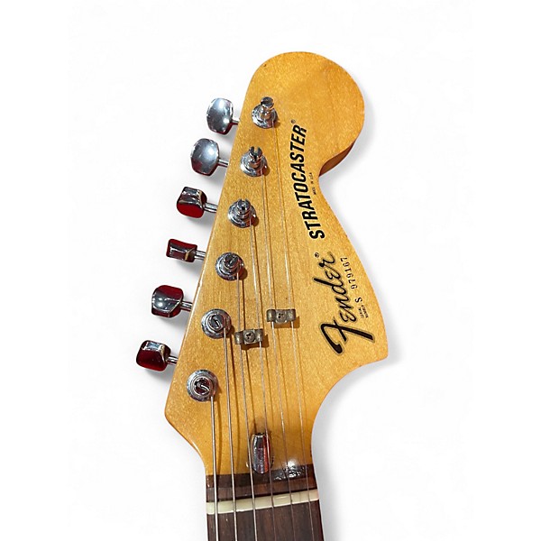 Vintage 1979 Fender Classic Series '70s Stratocaster Flat Black Solid Body Electric Guitar