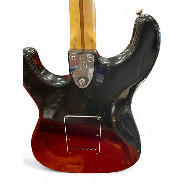 Vintage 1979 Fender Classic Series '70s Stratocaster Flat Black Solid Body Electric Guitar