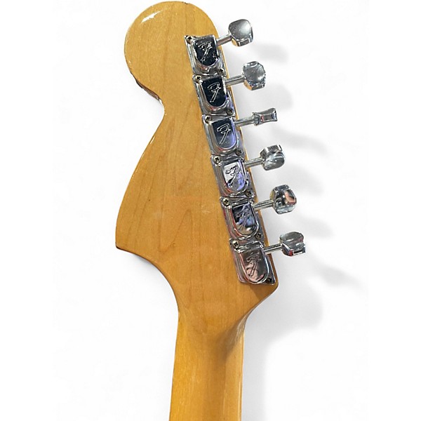 Vintage 1979 Fender Classic Series '70s Stratocaster Flat Black Solid Body Electric Guitar