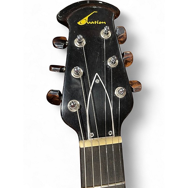 Vintage 1978 Ovation VIPER Metallic Black Solid Body Electric Guitar