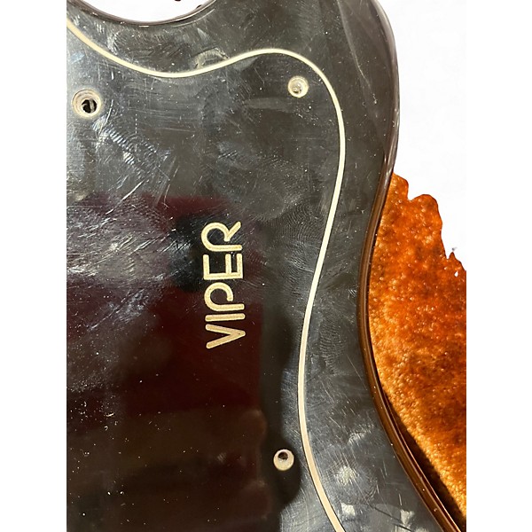Vintage 1978 Ovation VIPER Metallic Black Solid Body Electric Guitar