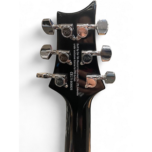 Used PRS SE Custom 24 Floyd Dark Cherry Burst Solid Body Electric Guitar