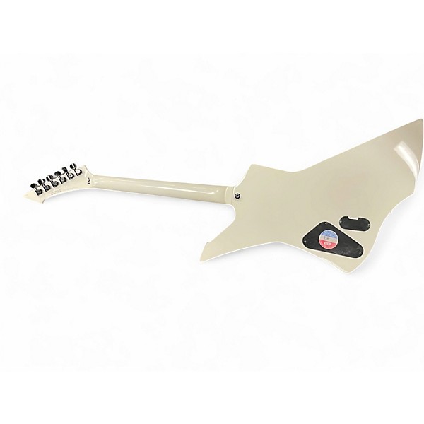 Used ESP LTD James Hetfield Snakebyte Arctic White Solid Body Electric Guitar