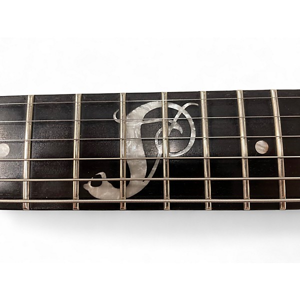 Used ESP LTD James Hetfield Snakebyte Arctic White Solid Body Electric Guitar