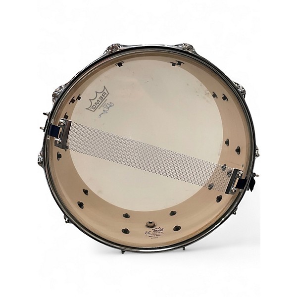 Used Yamaha 14X5 Stage Custom Snare Olympic White Drum