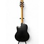 Used Ovation 1868T Elite Matte Black Acoustic Electric Guitar