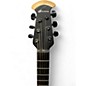 Used Ovation 1868T Elite Matte Black Acoustic Electric Guitar
