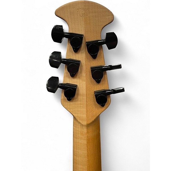 Used Ovation 1868T Elite Matte Black Acoustic Electric Guitar