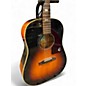 Used Epiphone Inspired by 1964 Texan 2 Tone Sunburst Acoustic Electric Guitar