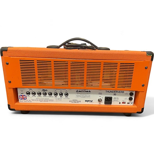 Used Orange Amplifiers TV50H Thunderverb 50W Tube Guitar Amp Head
