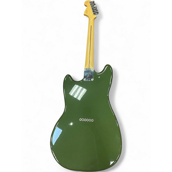 Used Fender OFFSET SERIES MUSRTANG OLIVE Solid Body Electric Guitar