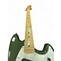 Used Fender OFFSET SERIES MUSRTANG OLIVE Solid Body Electric Guitar