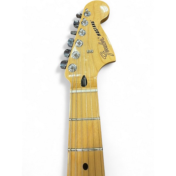 Used Fender OFFSET SERIES MUSRTANG OLIVE Solid Body Electric Guitar