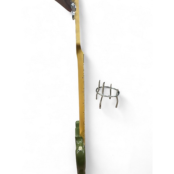 Used Fender OFFSET SERIES MUSRTANG OLIVE Solid Body Electric Guitar