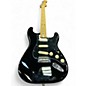 Used Fender Standard Stratocaster Black Solid Body Electric Guitar thumbnail