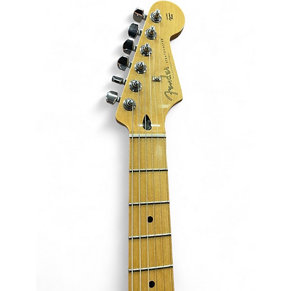 Used Fender Standard Stratocaster Black Solid Body Electric Guitar