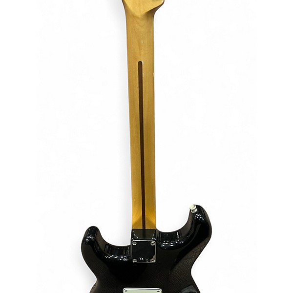 Used Fender Standard Stratocaster Black Solid Body Electric Guitar