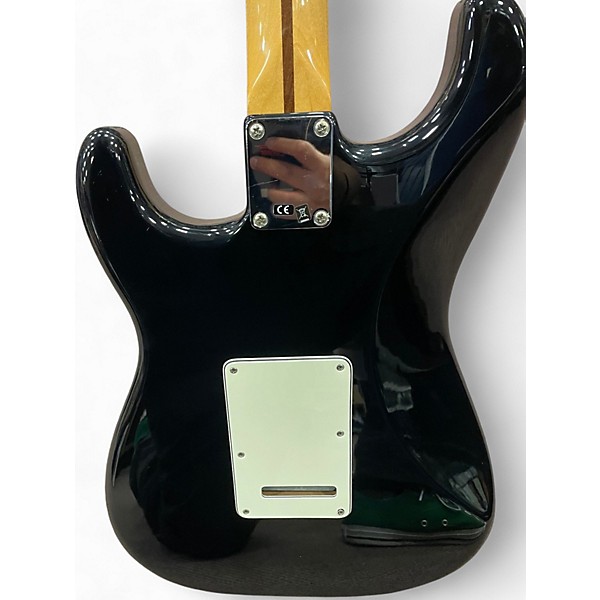 Used Fender Standard Stratocaster Black Solid Body Electric Guitar