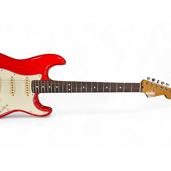 Used Fender Player II Stratocaster CORAL RED Solid Body Electric Guitar