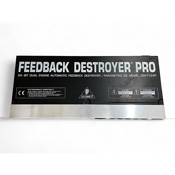 Used Behringer Feedback Destroyer Pro DSP1124P Feedback Suppressor