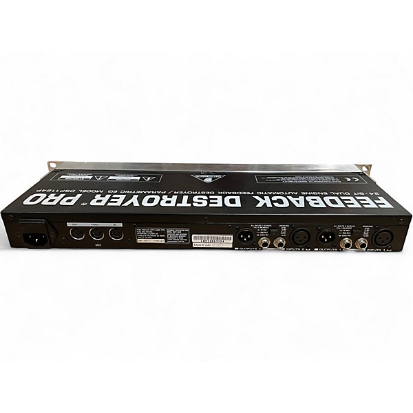 Used Behringer Feedback Destroyer Pro DSP1124P Feedback Suppressor