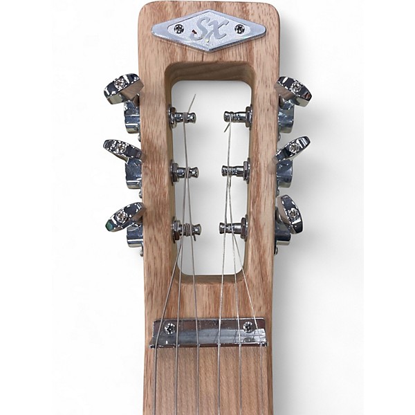 Used SX ash lap steel p90 Natural Lap Steel