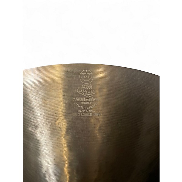 Used Zildjian 21in K Sweet Ride Cymbal