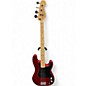 Used Fender American Standard P Bass Red Electric Bass Guitar thumbnail