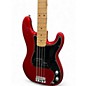 Used Fender American Standard P Bass Red Electric Bass Guitar