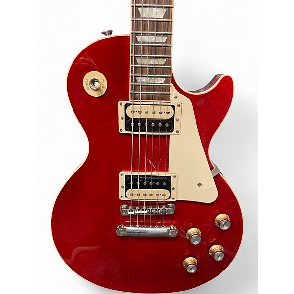 Used 2011 Gibson Les Paul Classic red Solid Body Electric Guitar