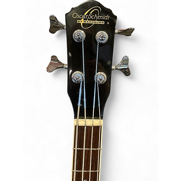 Used Oscar Schmidt OB100B Black Acoustic Bass Guitar